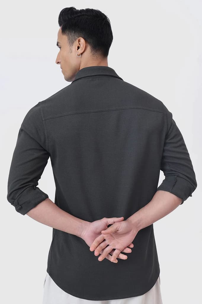 Foundation Fullsleeves Shirt Dark Grey — photo 6