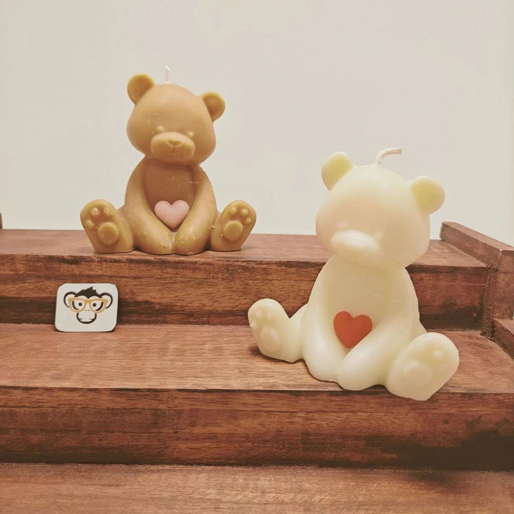 Bear Love Candle – A Warm Hug — photo 2