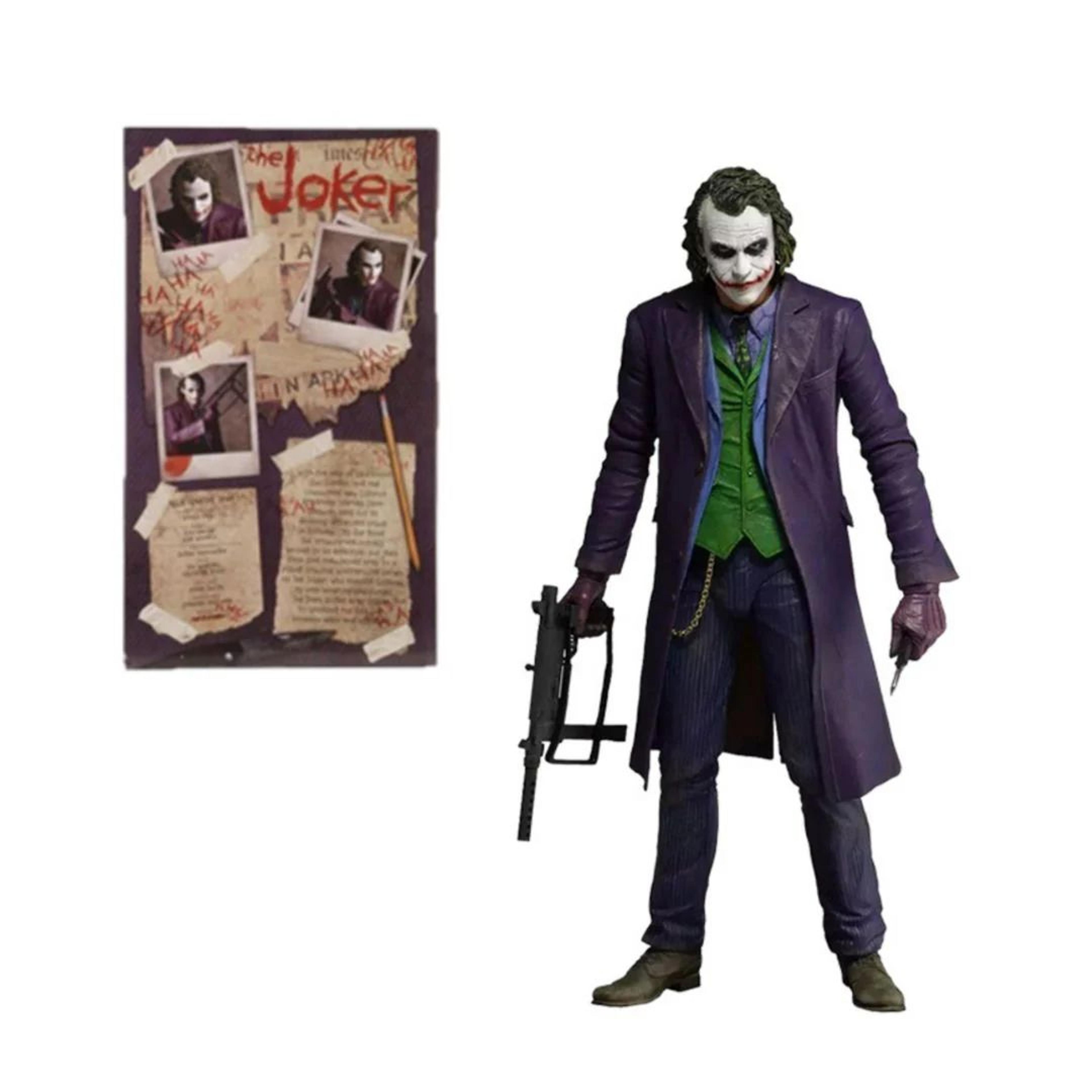 The Joker Action Figure – 7" (18cm) Collectible | Highly Detailed &amp; Poseable