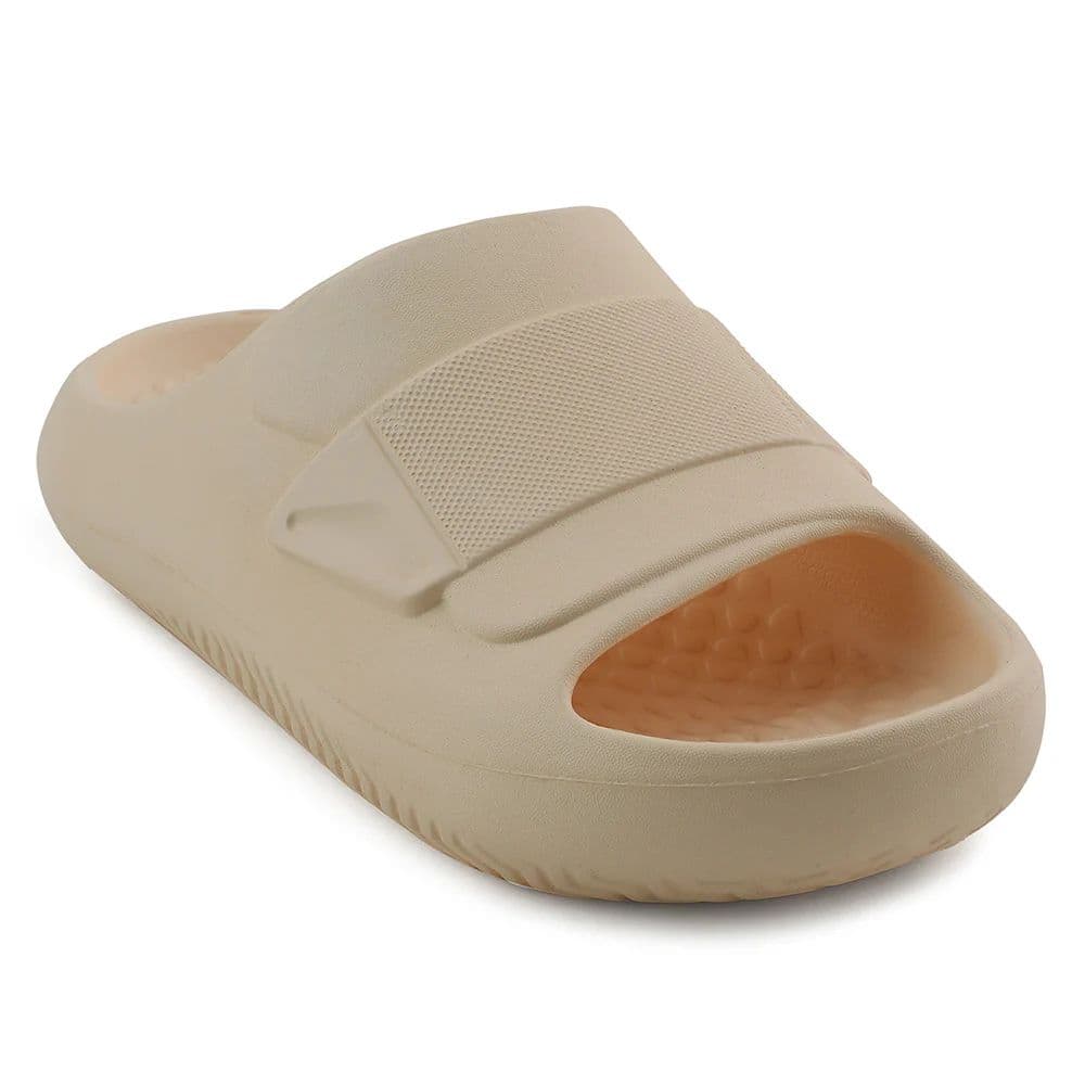 A-HA Khaki Casual Slides For Men DREAMWALKM By Liberty — 6/40 / Khaki