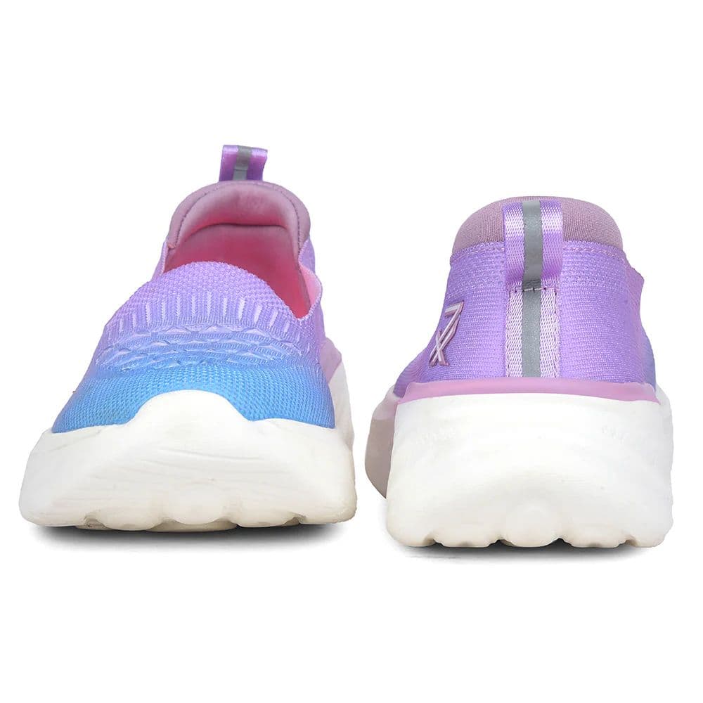 Leap7x Purple Non Lacing Casual Shoes For Women SLIPIN-24E By Liberty — photo 5
