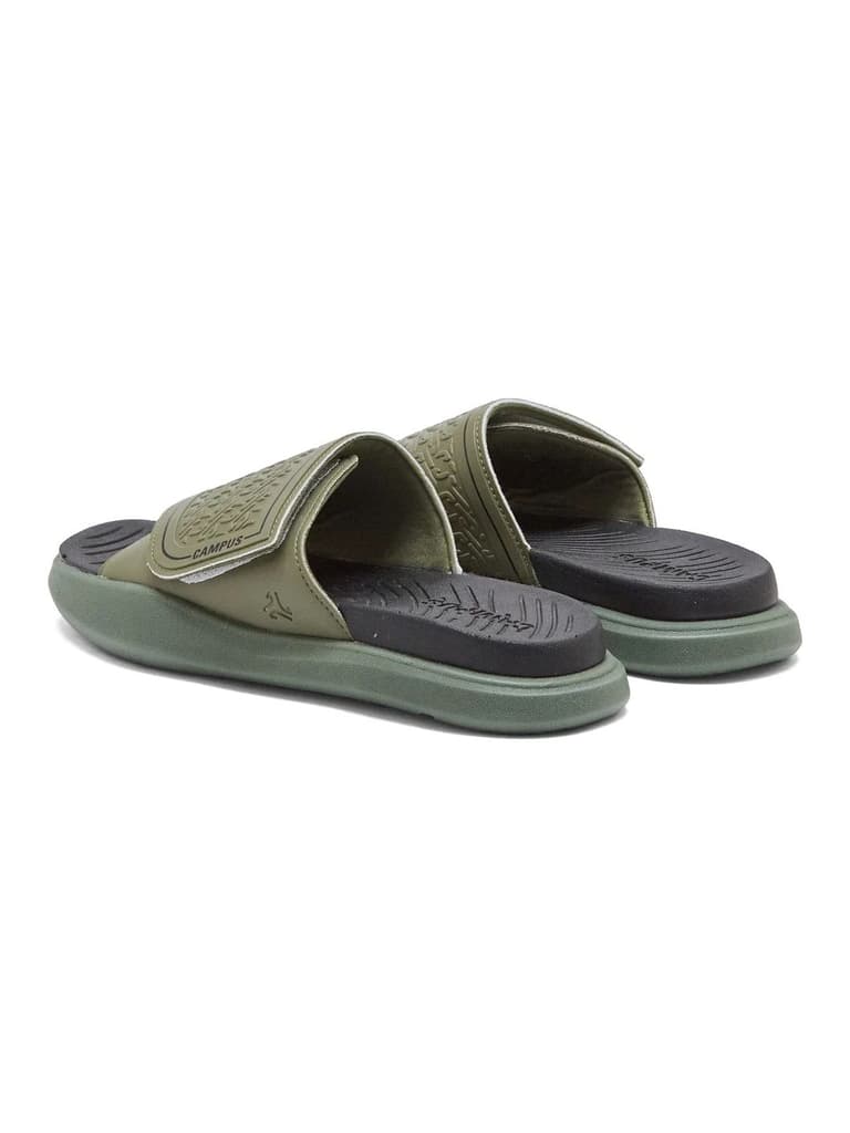 SL-481 Olive Men's Slides — photo 5