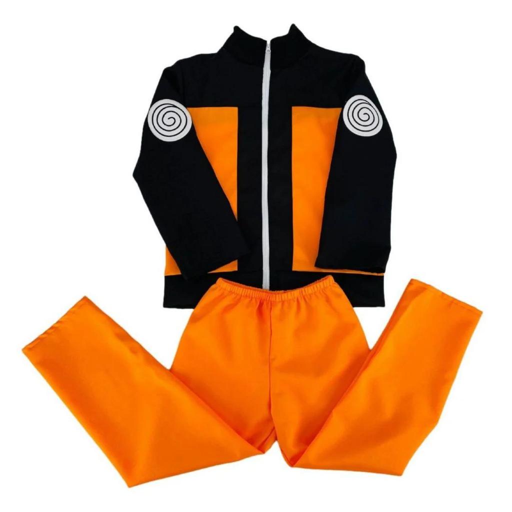 Naru-to Uzumaki Cosplay Costume | Anime Outfit with Jacket n Pants — photo 4