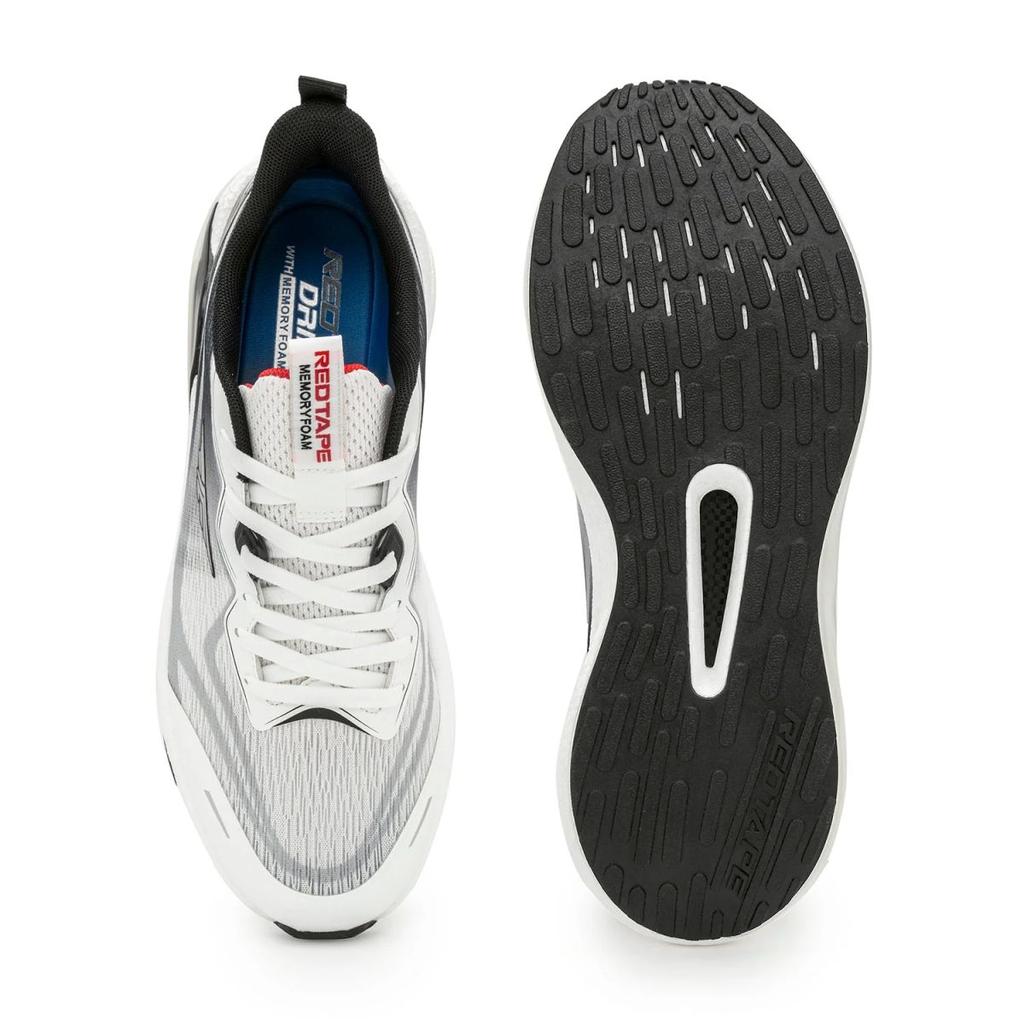 Athleisure Sports Shoes for Men in Grey and White | Low-Cut Shoes. — photo 5