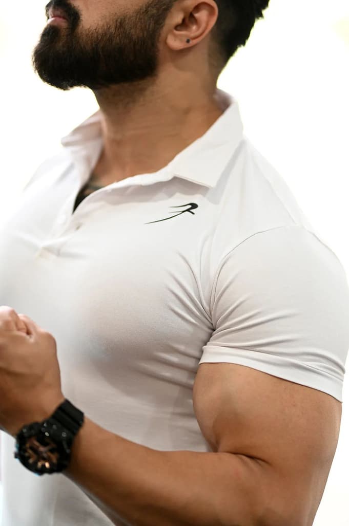 Polo T-shirt White — photo 3
