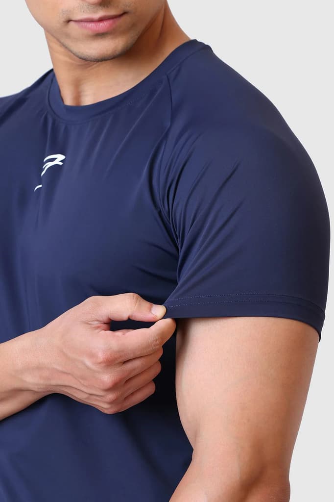 Bare Nylon T-shirt Navy — photo 4