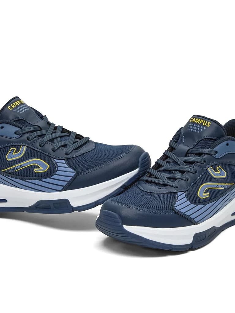 DENRO Navy Men's Sneakers — photo 7