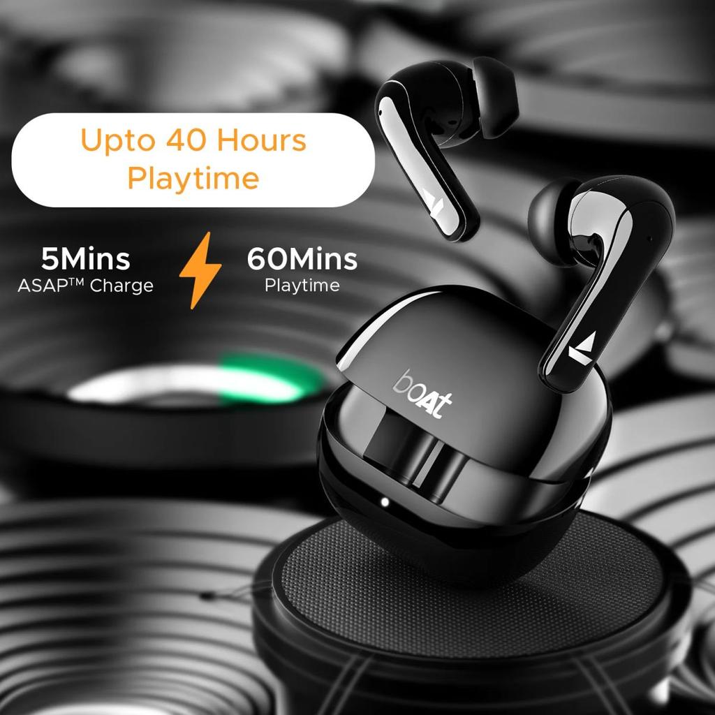 boAt Airdopes 155 | Wireless Earbuds with 40 Hours Playback, ENx™ with Quad Mics, Bluetooth v5.3 — photo 7