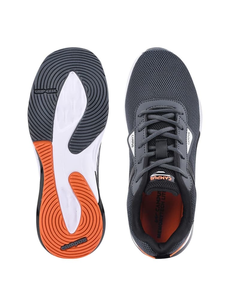 CAMP MIMIC JR Grey Child Running Shoes — photo 4