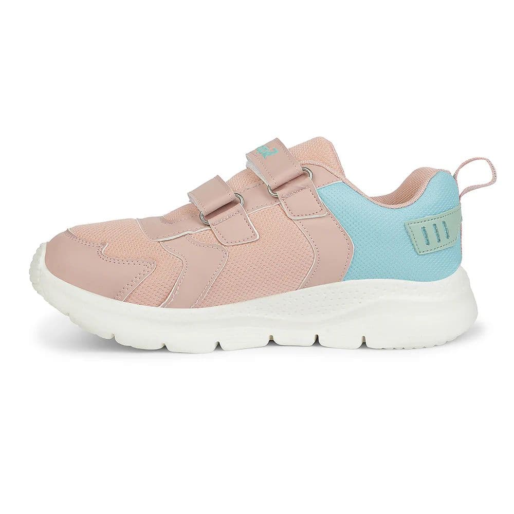 LEAP7X Peach Sports Non Lacing Walking Shoes for Kids PRIMEK-6 by Liberty — photo 3