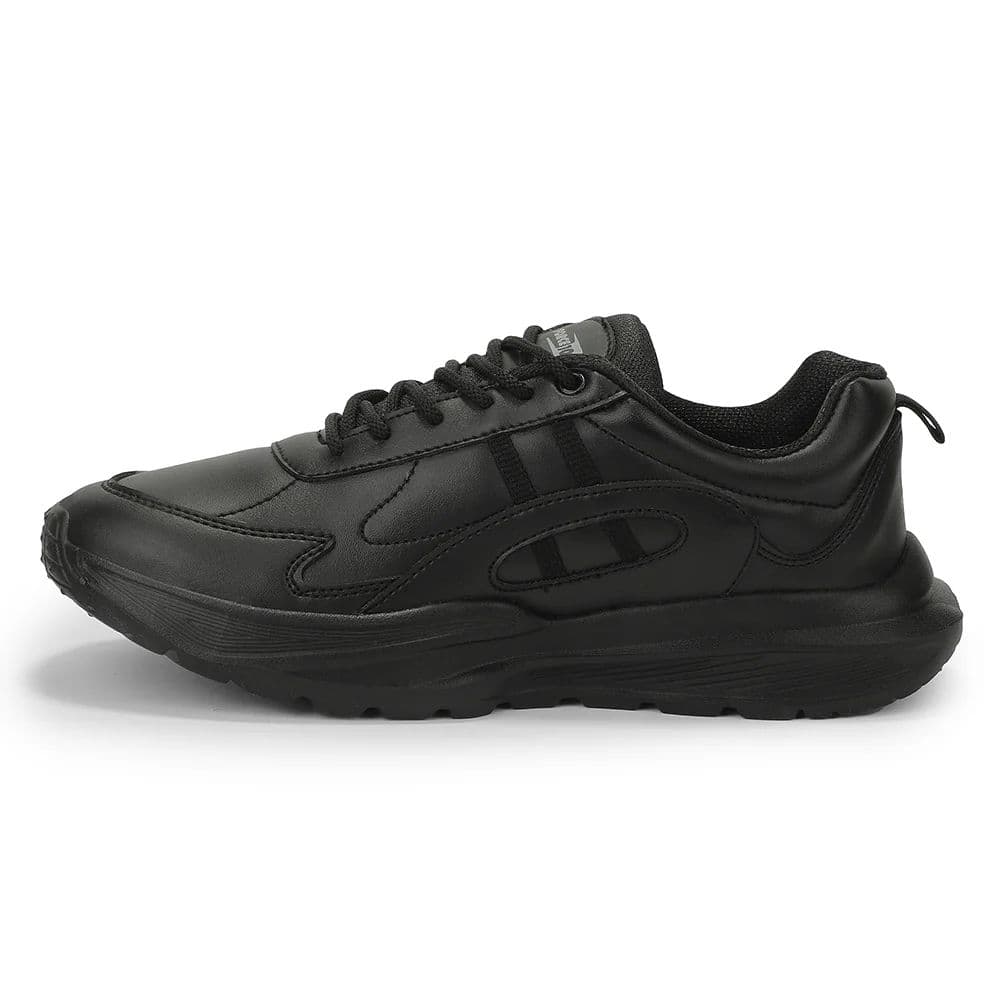 Force 10 ELITESTP-L Black School Uniform shoes for Kids by Liberty — photo 5