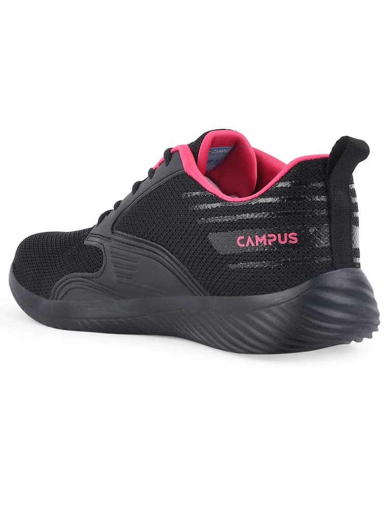 NOOR PLUS Black Women's Running Shoes — photo 3