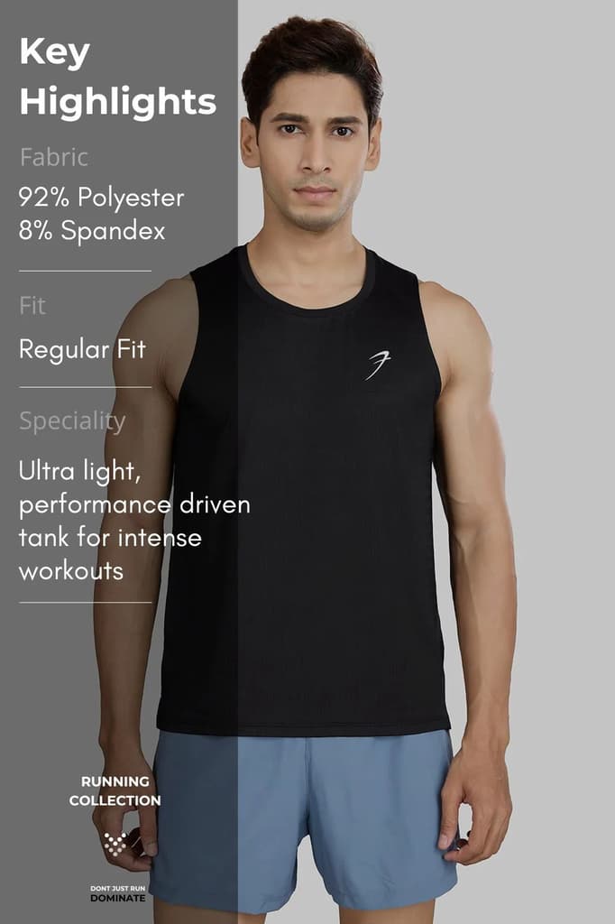Ember Running Tank Black — photo 8
