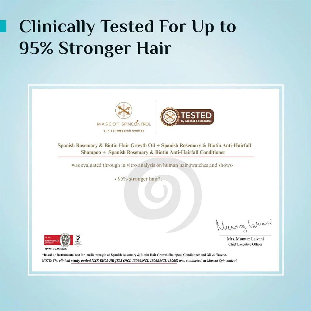 Spanish Rosemary & Biotin Hair Growth Oil