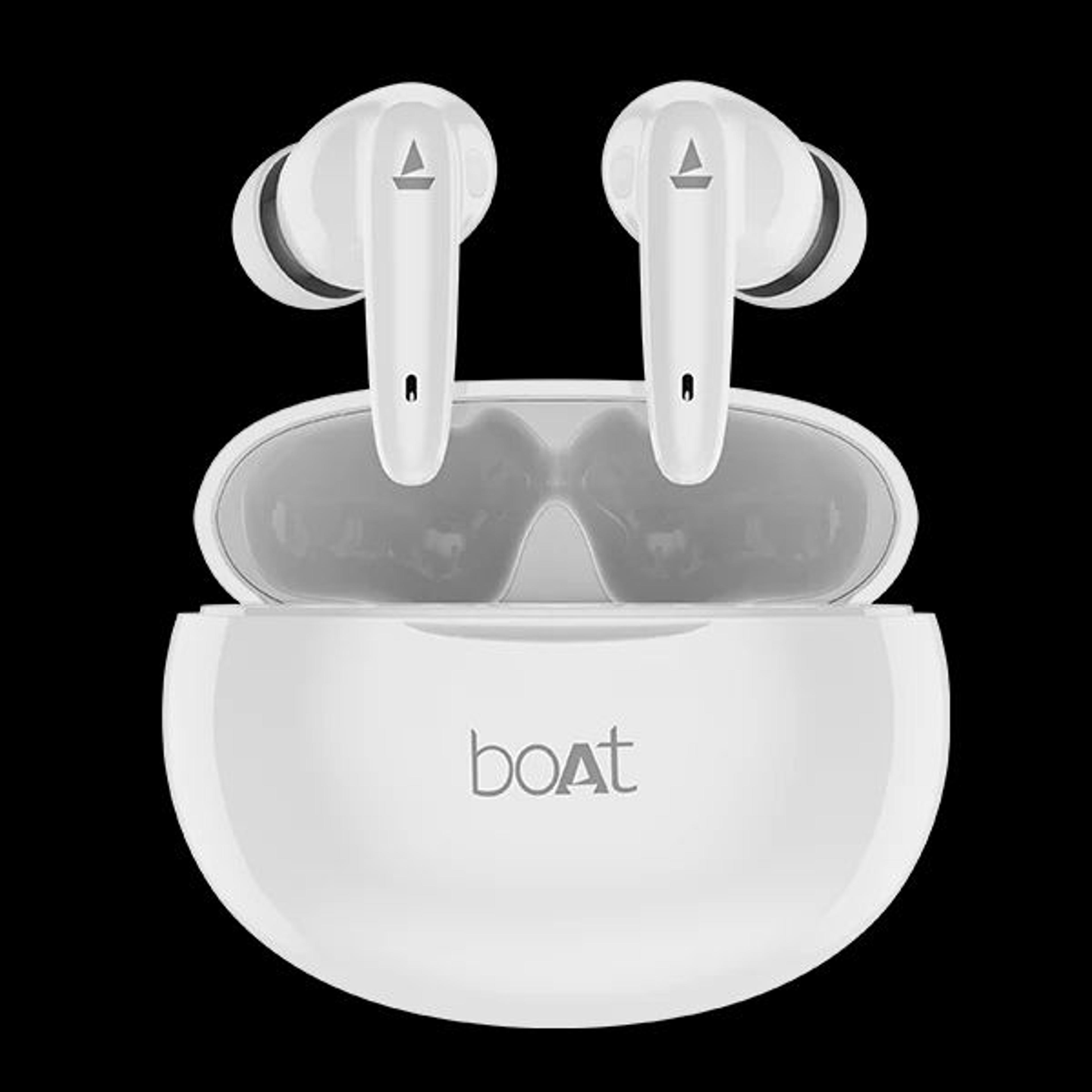 boAt Airdopes 183 | Wireless Bluetooth Earbuds with 10mm Driver, Upto 90 Minutes Playback in 10 Minutes Charge, ASAP Charge Technology, BEAST™ mode