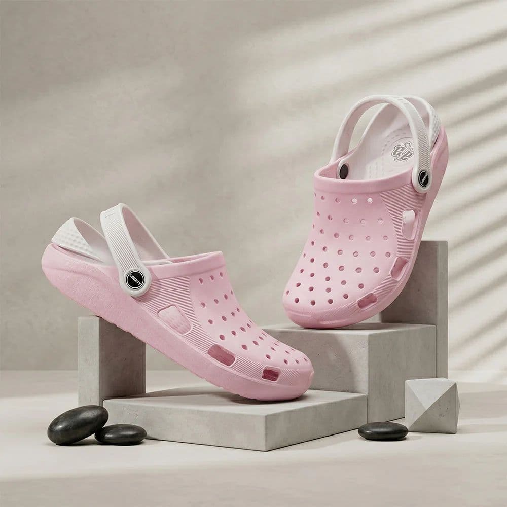 A-HA STREETVIBE Pink Casual Clogs for women by Liberty — photo 2