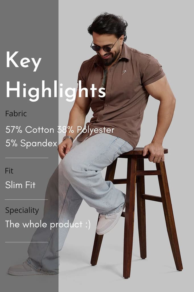Aero Shirt Mocha — photo 7