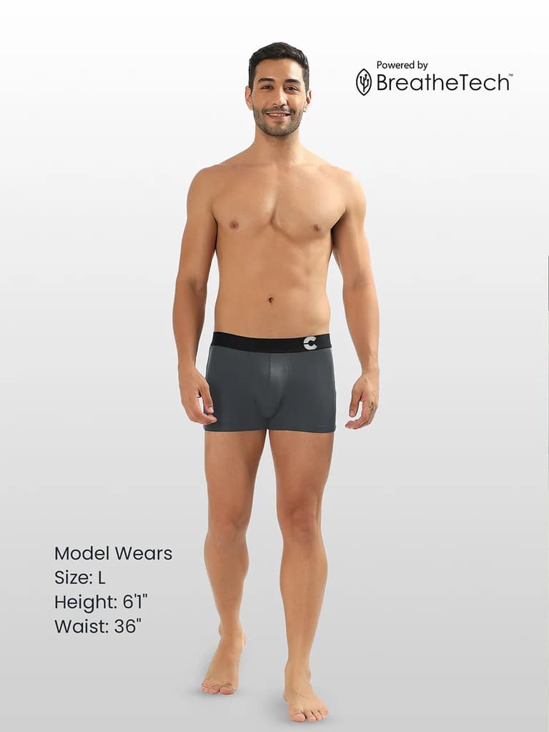 Men's Anti-Bacterial Micro Modal Trunk (Pack of 3) — photo 6
