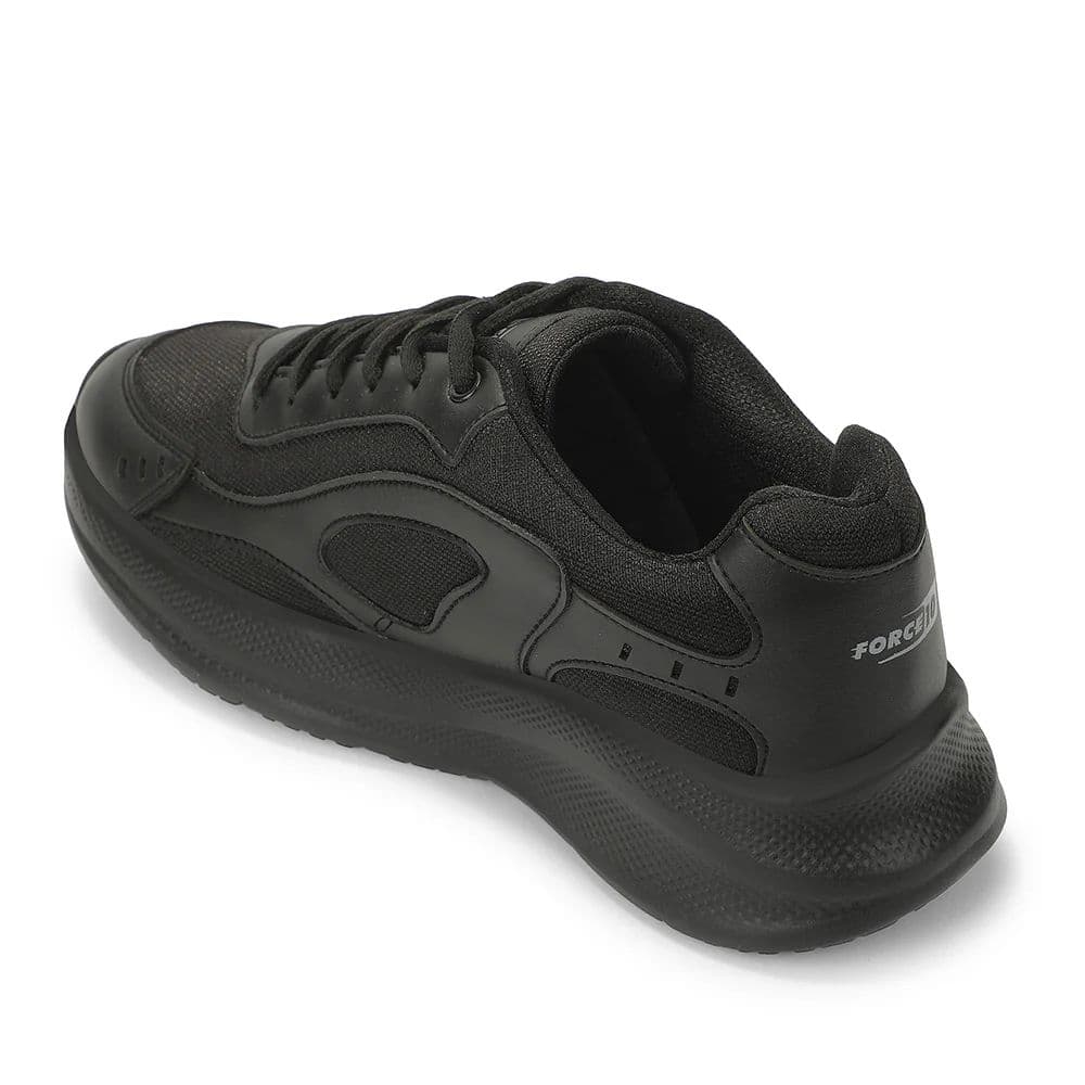 Force 10 SOFTSTEP-L Black School Uniform shoes for Kids by Liberty — photo 3