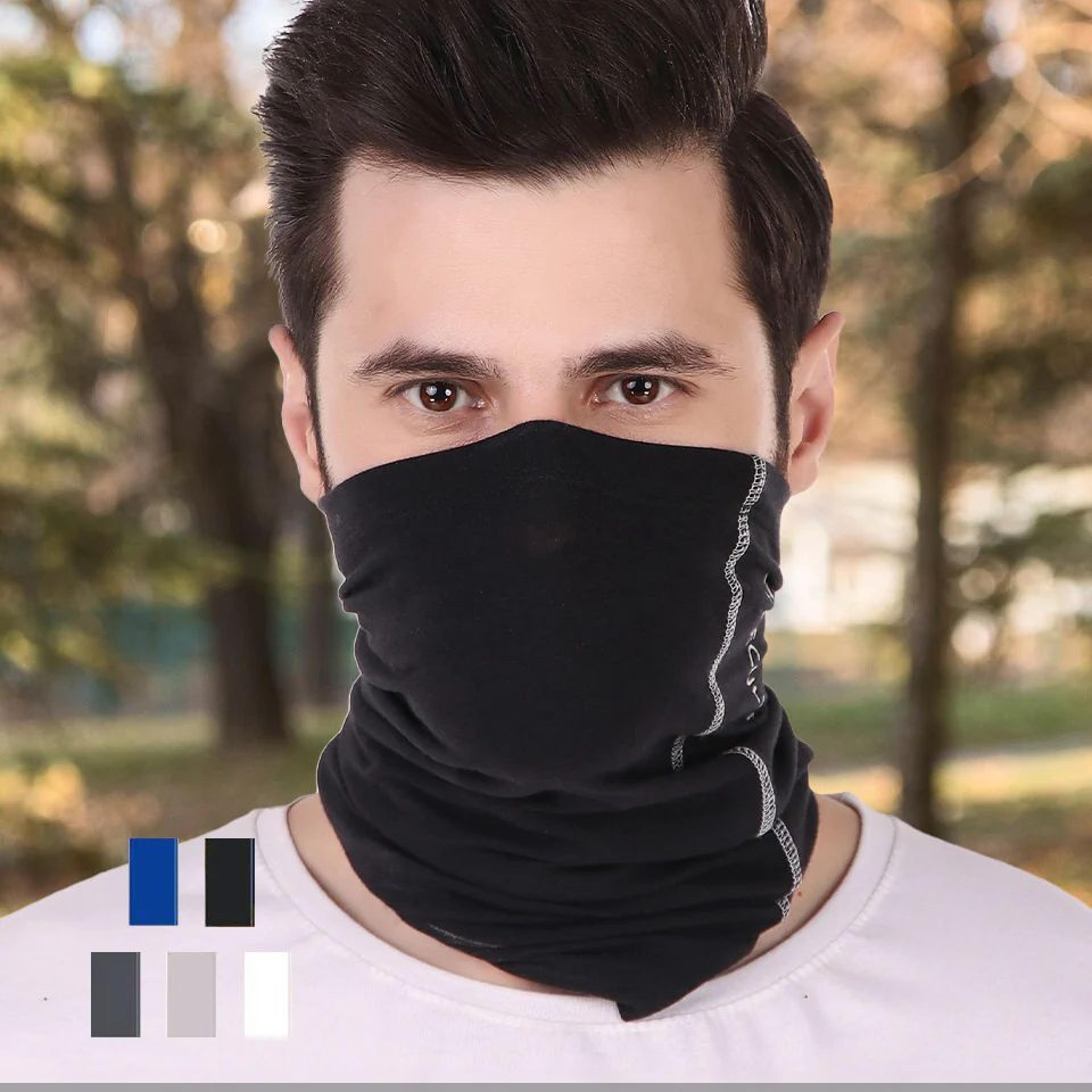 Unisex Organic Bandana Masks - Plain (Pack of 5)