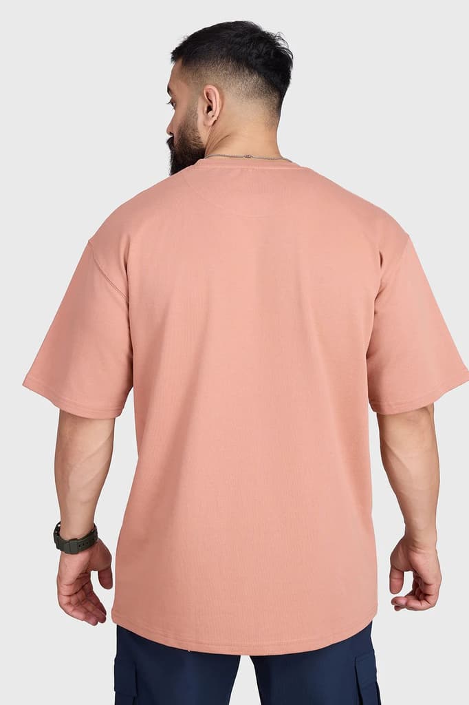 Element Oversized T-shirts Warm Beige — photo 6