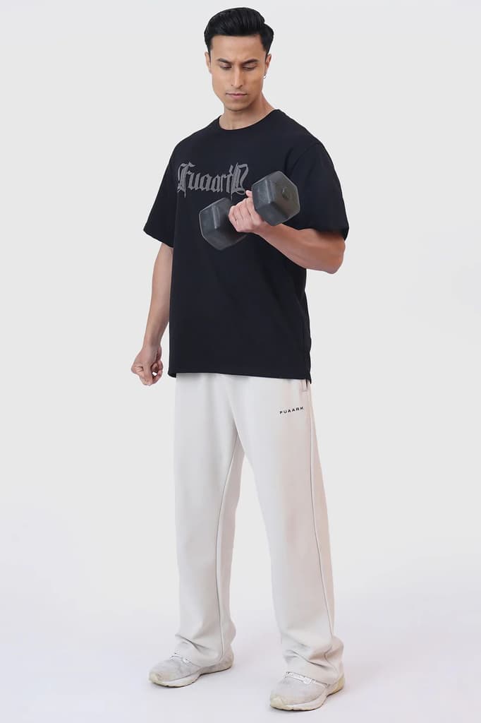 Brookline Oversized T-shirt Black — photo 6