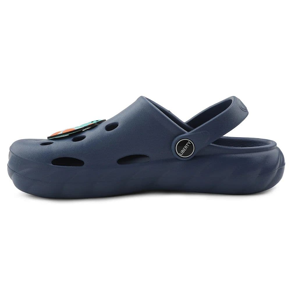 A-HA Blue Casual Clogs For Kids BEACHWALKK By Liberty — photo 3