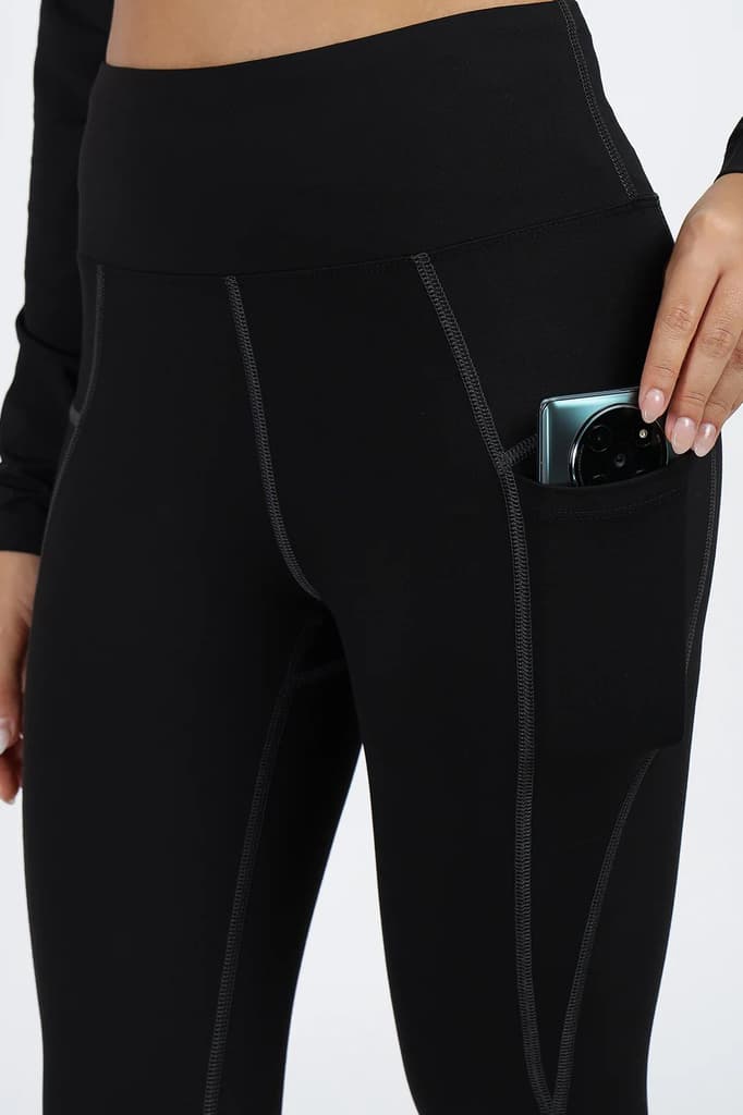 Timeless Nylon Leggings Black | Grey — photo 3