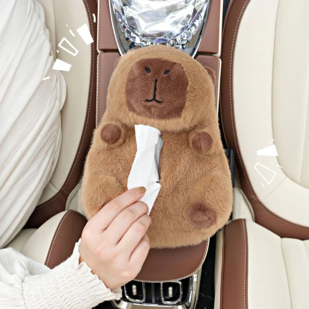 Capybara Car Tissue Holder | Cuddle Up to Cleanliness — photo 3