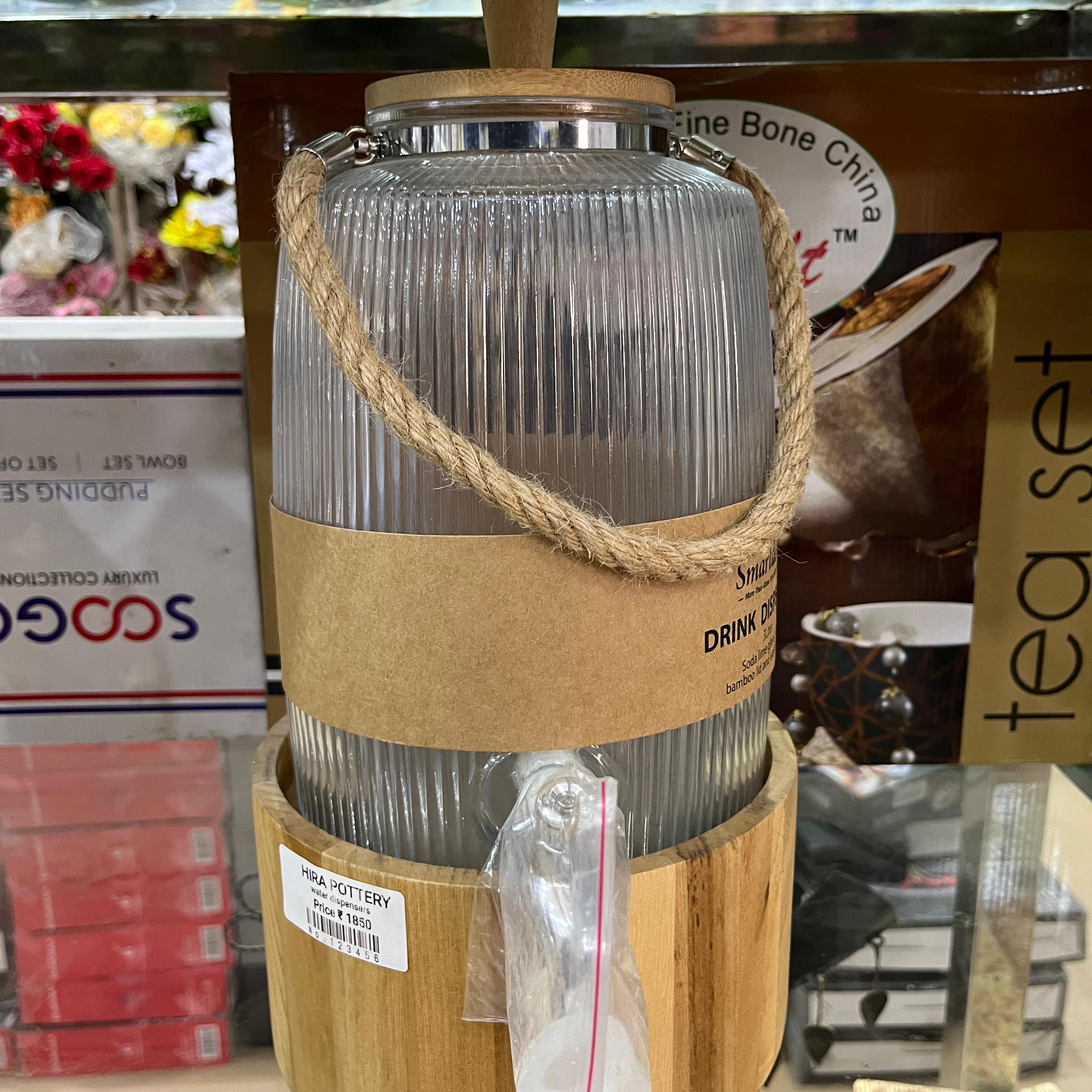 Wooden Rope Light | Lamp | Wood | Brown