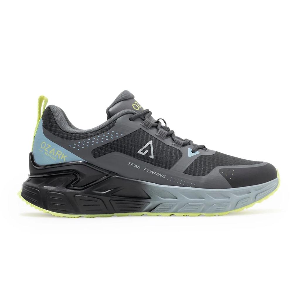 Blue & Black Trail Running Shoes for Men | Low-Cut Outdoor — photo 2