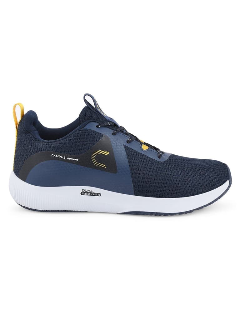ALGERIA Blue Men's Running Shoes — Blue / 6