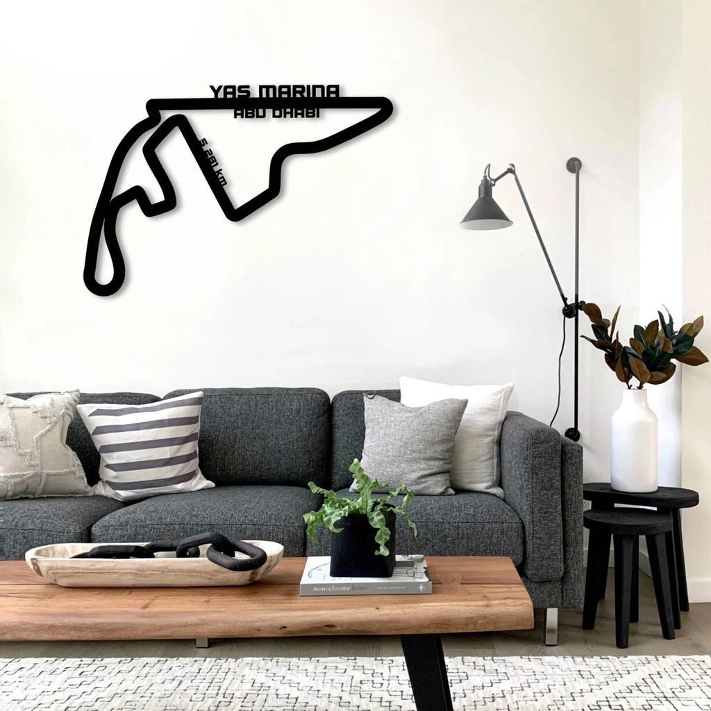 YAS MARINA CIRCUIT 2 METAL WALL ART — photo 3