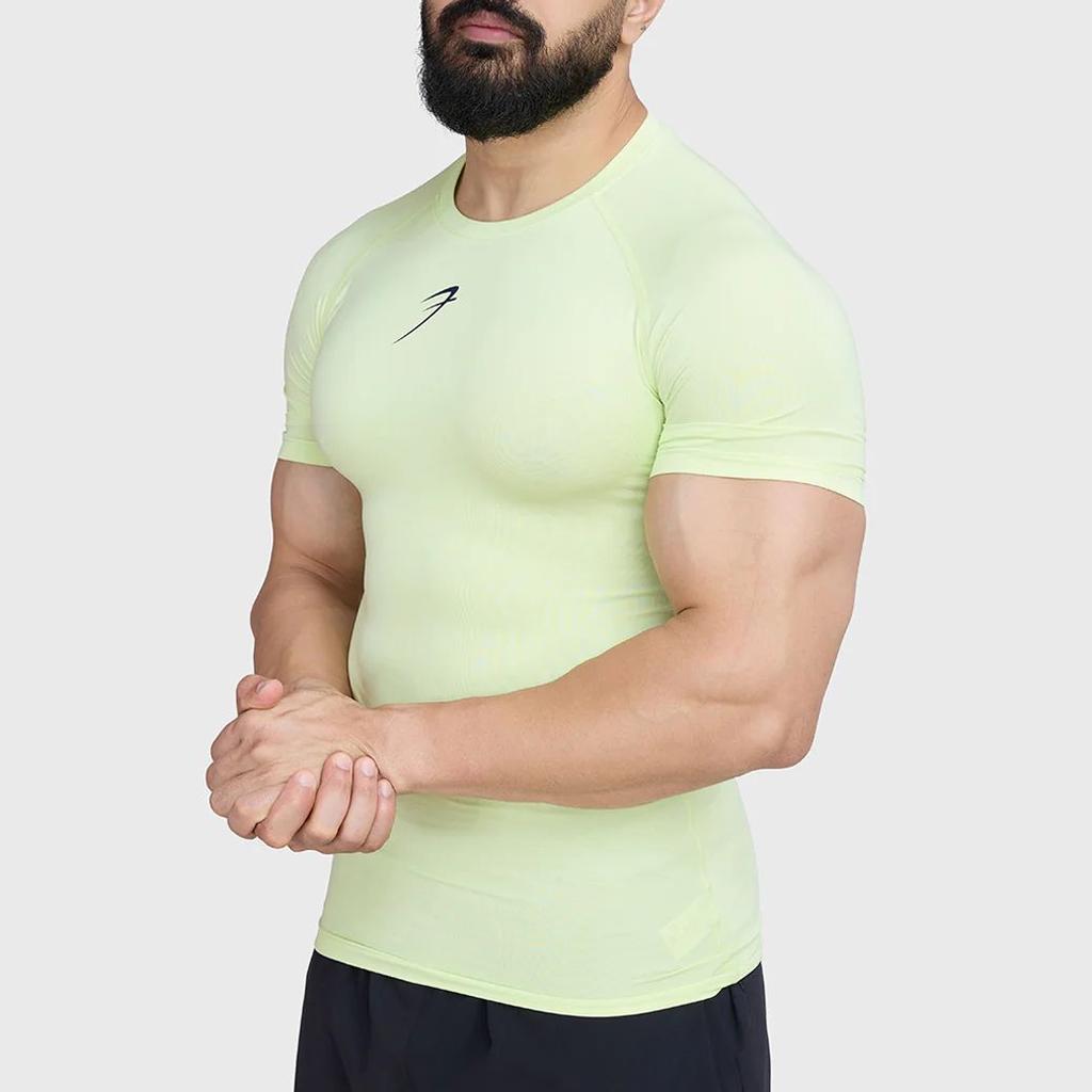 Compression T-shirt Lime