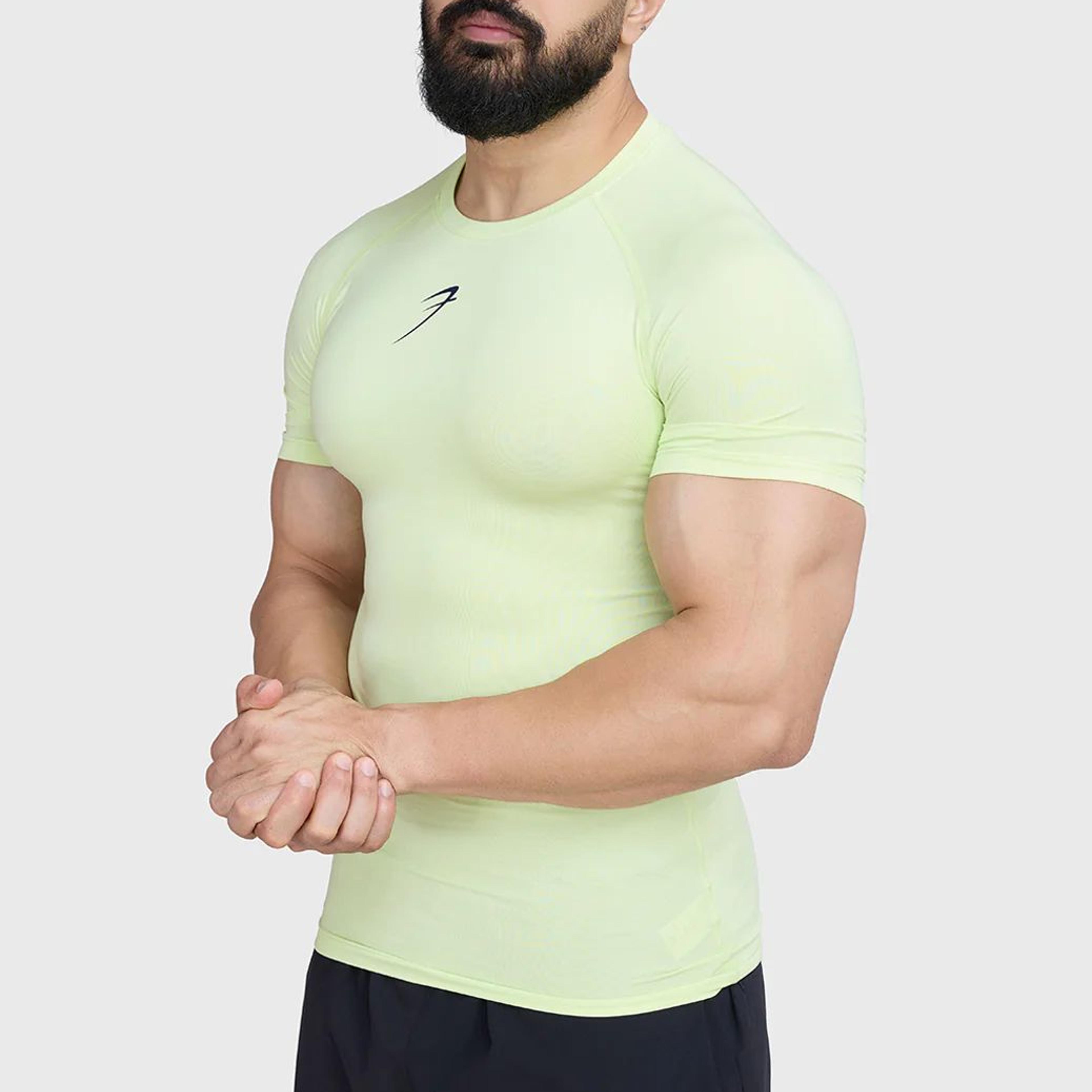 Compression T-shirt Lime