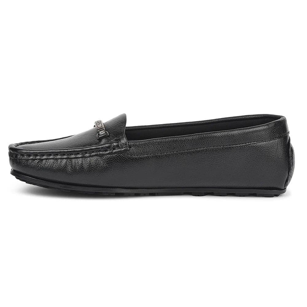 Healers Black Casual Ballerina For Women JJL-26 By Liberty — photo 3