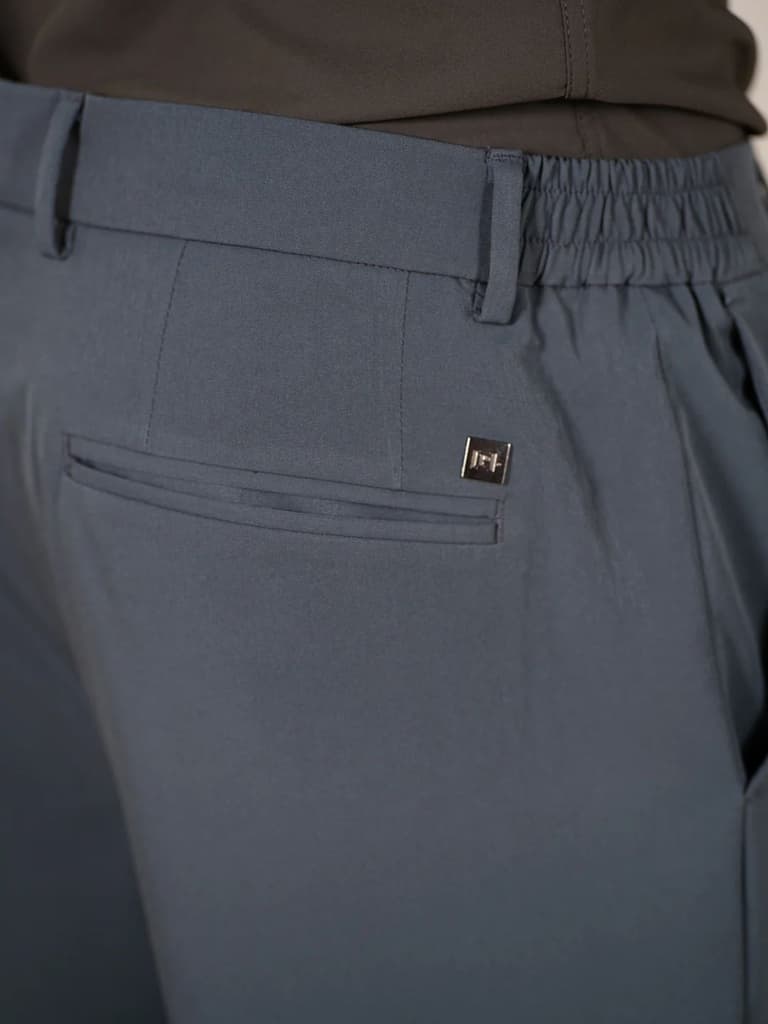 FreeFlow Grey 247 Relaxed Fit Smart Formal Trousers — photo 6