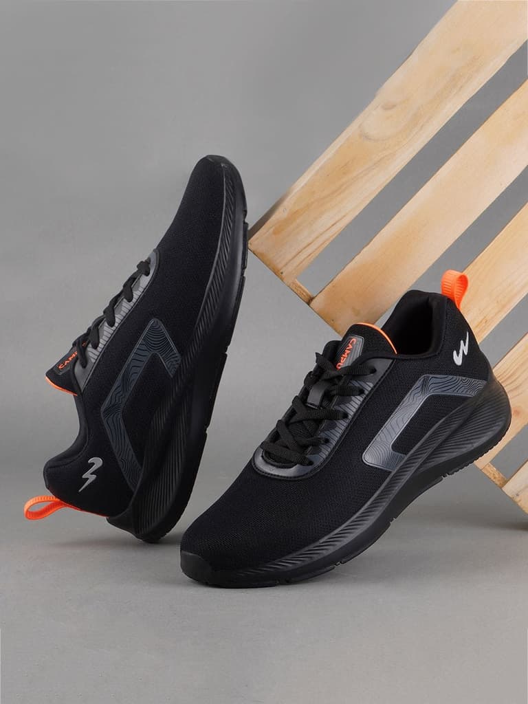 OZIL Black Men's Running Shoes — photo 5