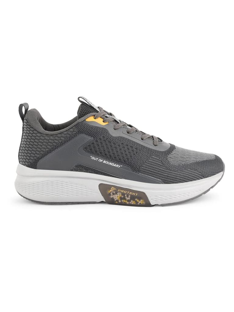 PARKY Grey Men's Running Shoes — Grey / 6