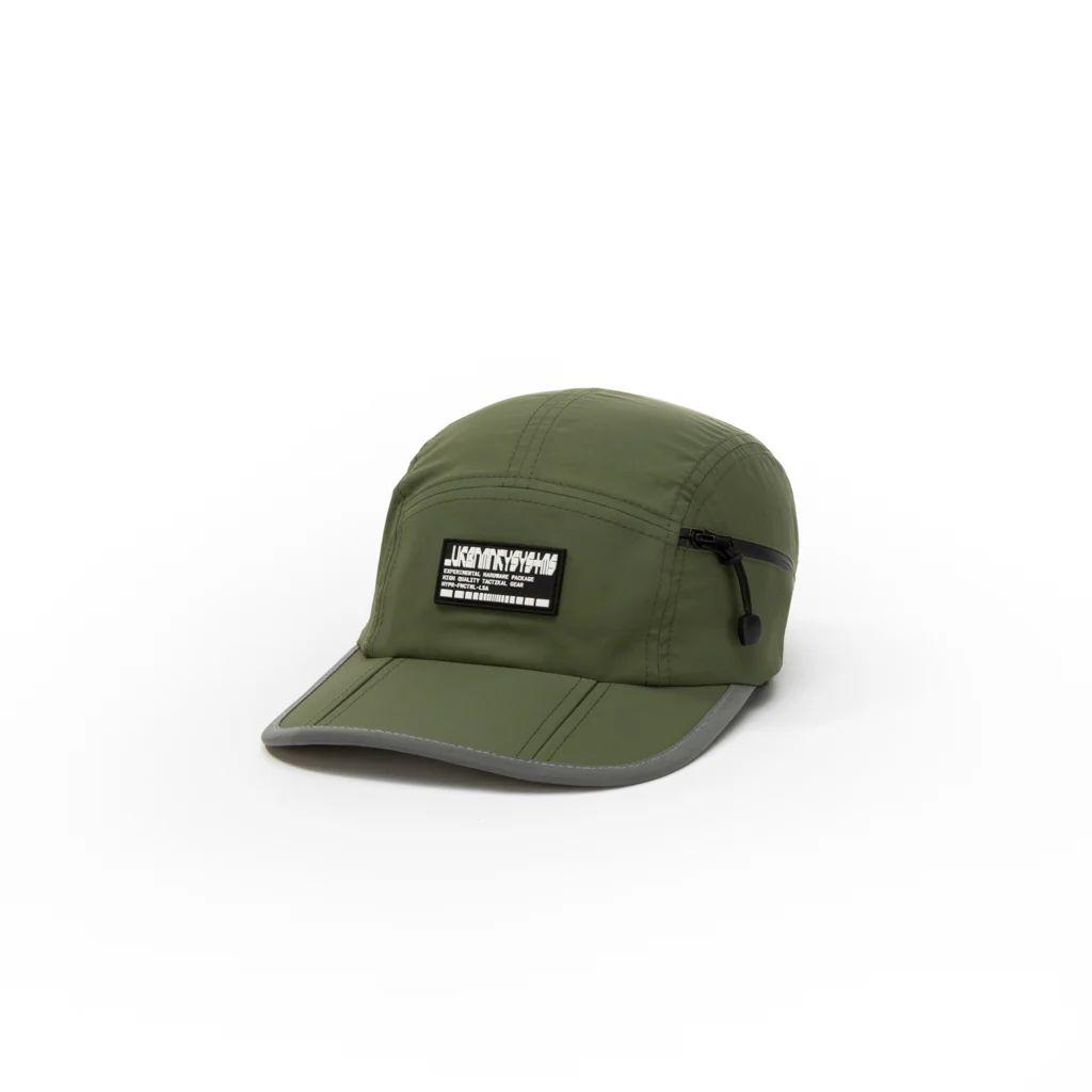 Foldable Outdoor Cap with Pocket // Olive