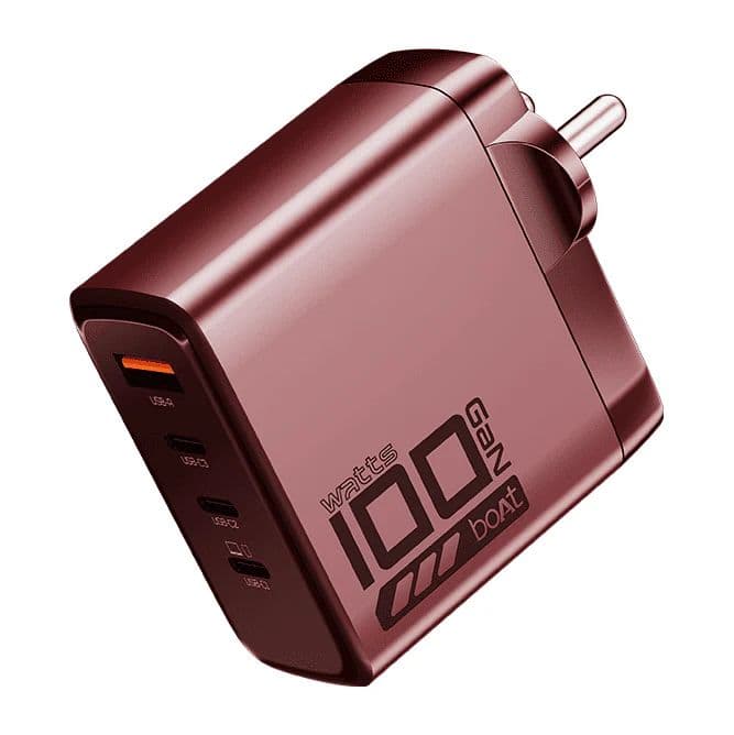 100W GaN Charger | 100W Fast Charger with GaN Chip Technology, 12-Layer Smart IC Protection, Quad-Port Charging — photo 2
