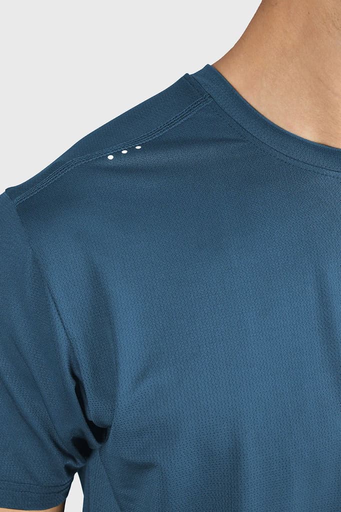 Laser Cut Running T-shirt Orion Blue — photo 5