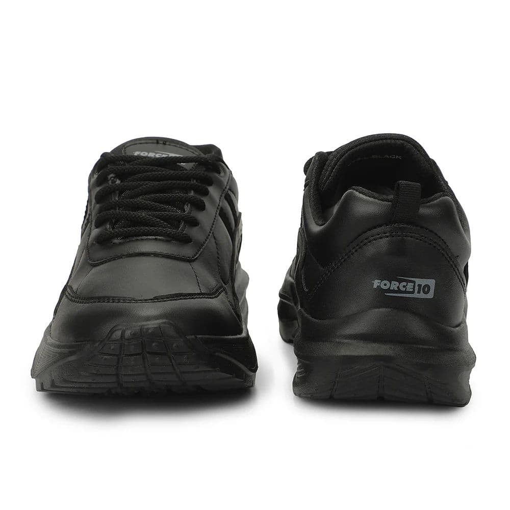 Force 10 ELITESTP-L Black School Uniform shoes for Kids by Liberty — photo 6