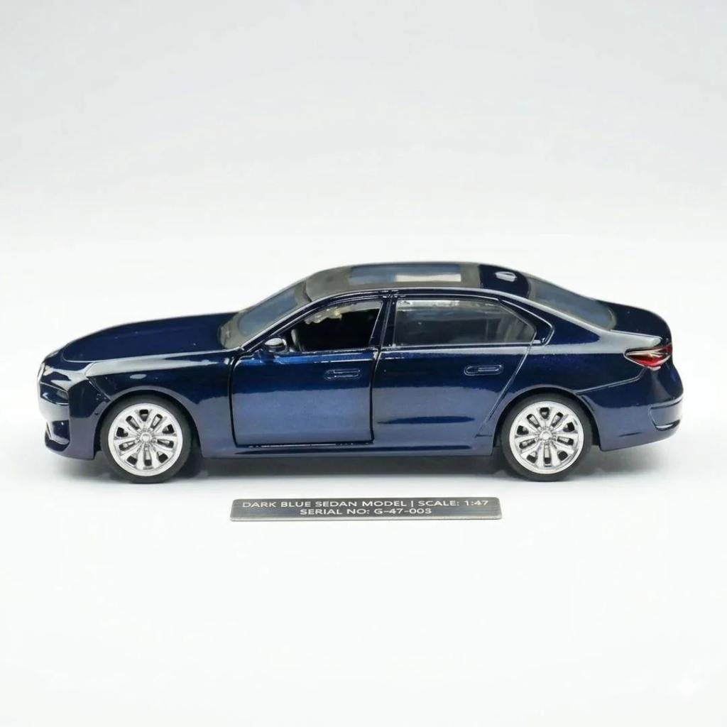 MSZ Official Licensed Diecast 1:47 BMW i7 – Premium Luxury Sedan Replica — photo 2
