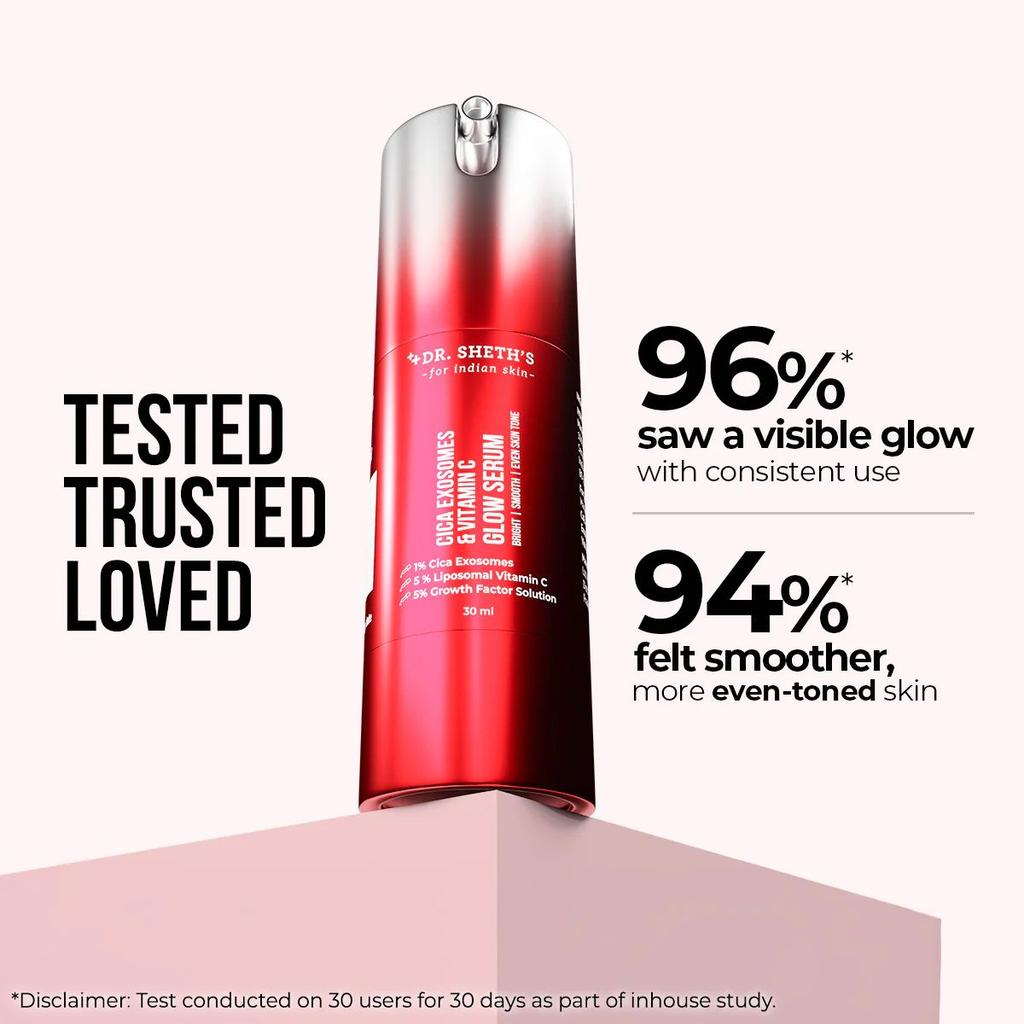 Cica Exosomes & Vitamin C Glow Serum - 30ml