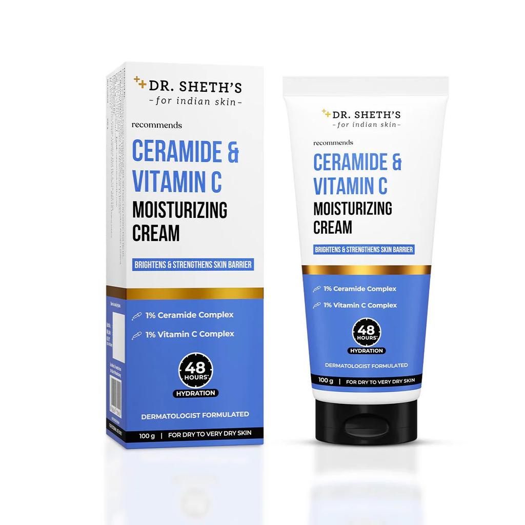 Ceramide & Vitamin C Moisturizing Cream - 100g