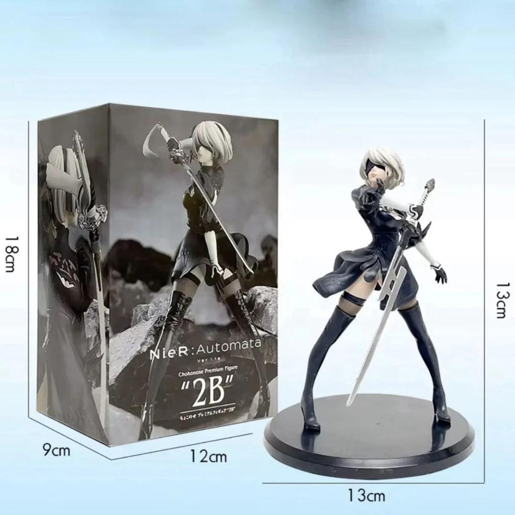 Yorha 2B Anime Figure Battle Pose 18 Cm — photo 3
