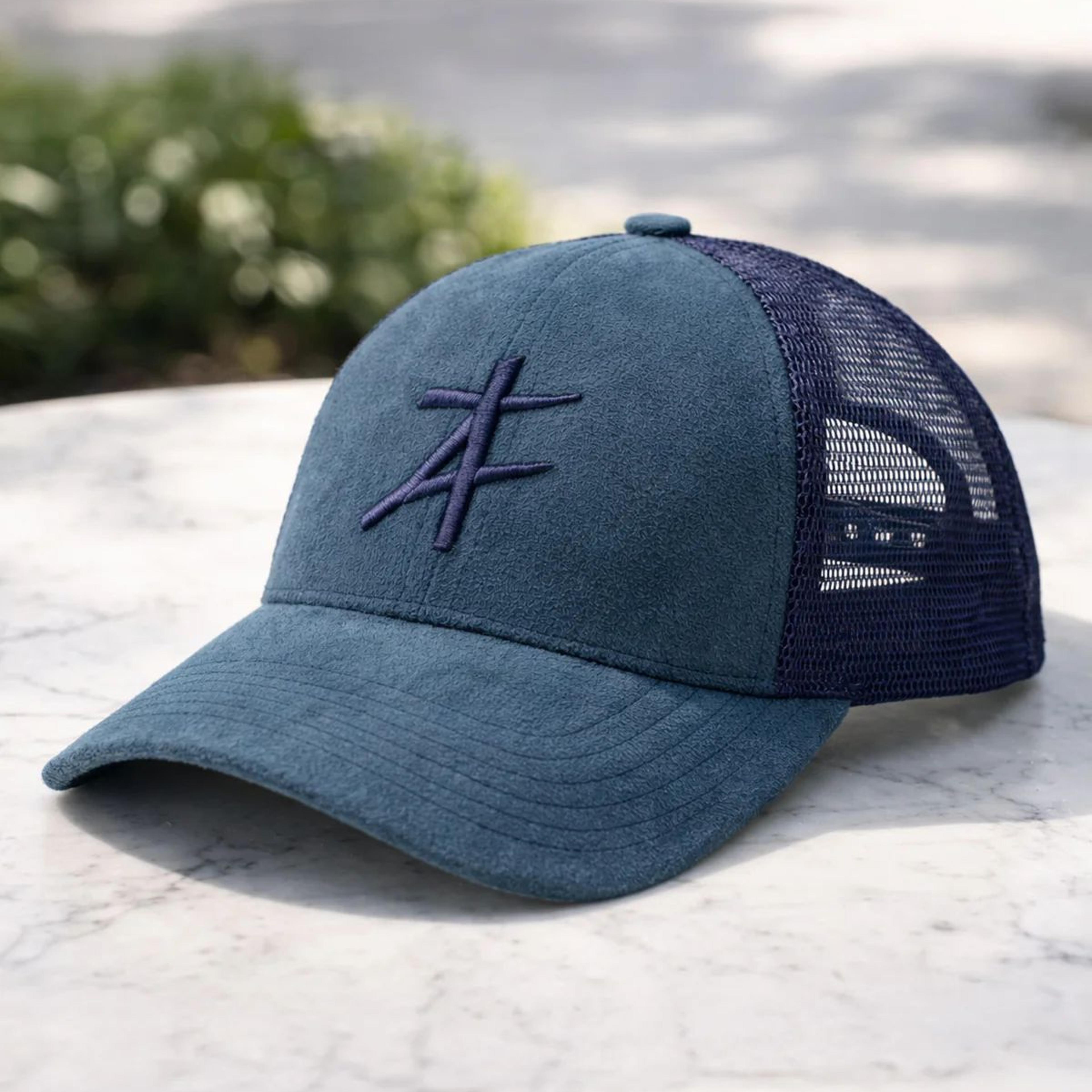 Suede Flex Trucker Cap