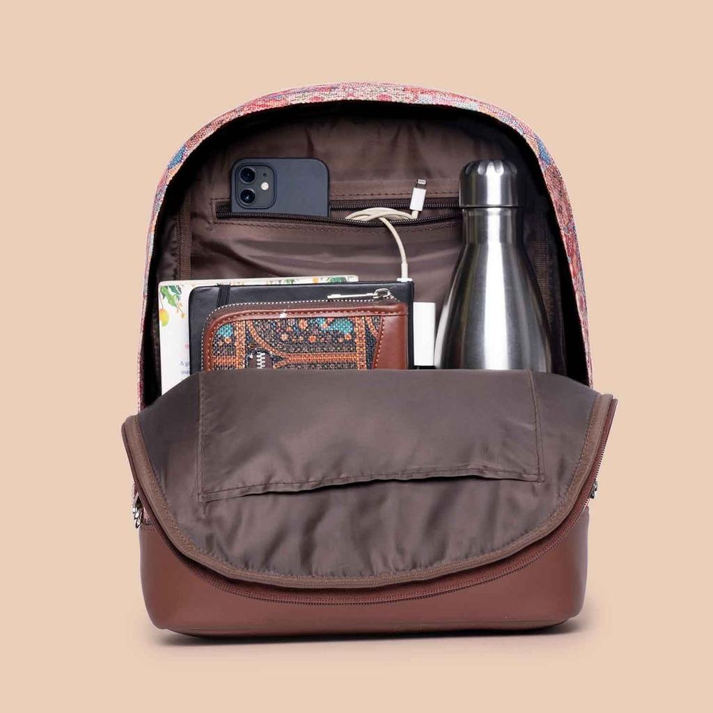 FloMotif Office Backpack & Kutch Gamthi Dome Daypack Combo — photo 7