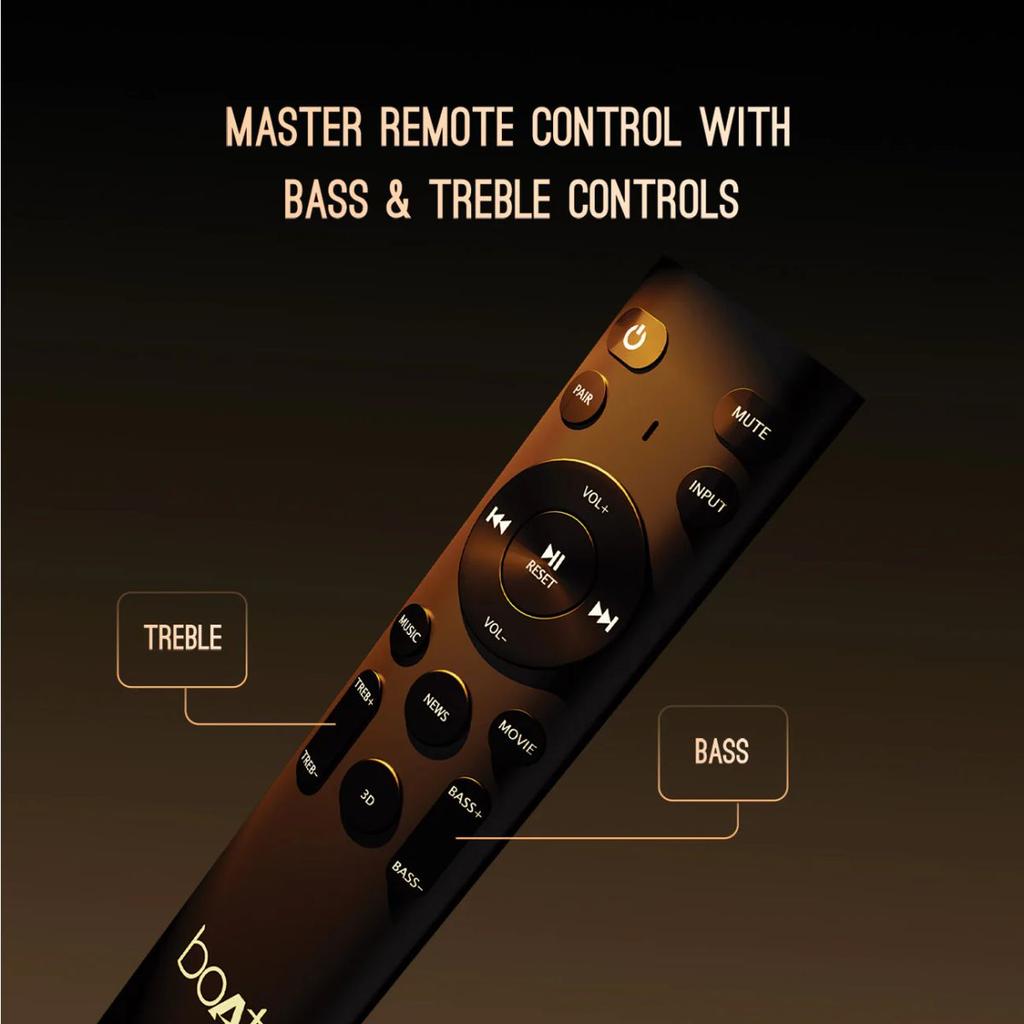 boAt Aavante Bar A2060 Dolby | 160W Dolby Soundbar, 2.1 Channel with Wired Subwoofer, Master Remote Control, Multi Connectivity — photo 7